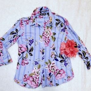 NY&C Stretch Button Shirt